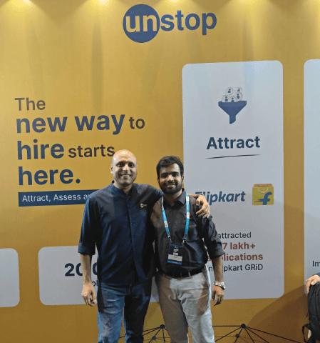 With Mr. Ankit Agarwal, Founder & CEO at Unstop in ETHR World Conference