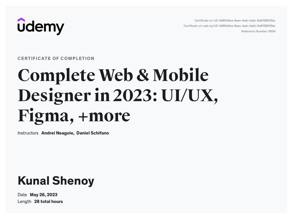 Complete Web & Mobile Designer in 2023: UI/UX, Figma, +more